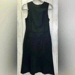 Theory Black knee length dress size 6 Work/Career